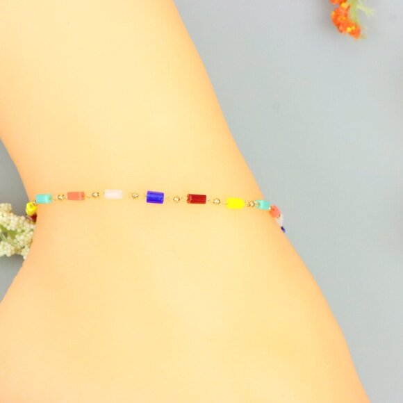 "Handmade Anklet – A Stylish Choice for Women, Thoughtful Gift Idea, EVCH1352 - Picture 6 of 10